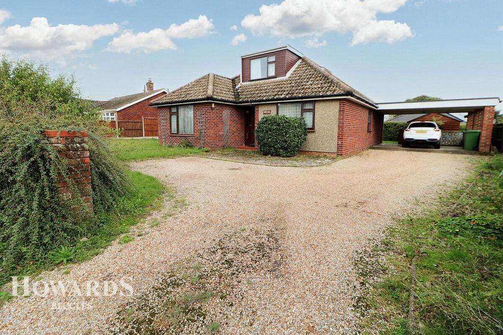 Mill Road, Ashby St Mary 3 bed detached bungalow for sale £350,000