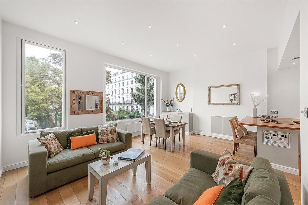 Colville Terrace, Notting Hill, London 1 bed flat for sale £800,000