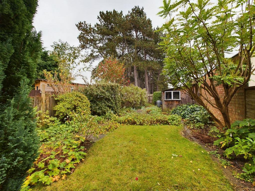 Rear garden