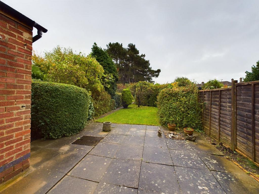 Rear garden