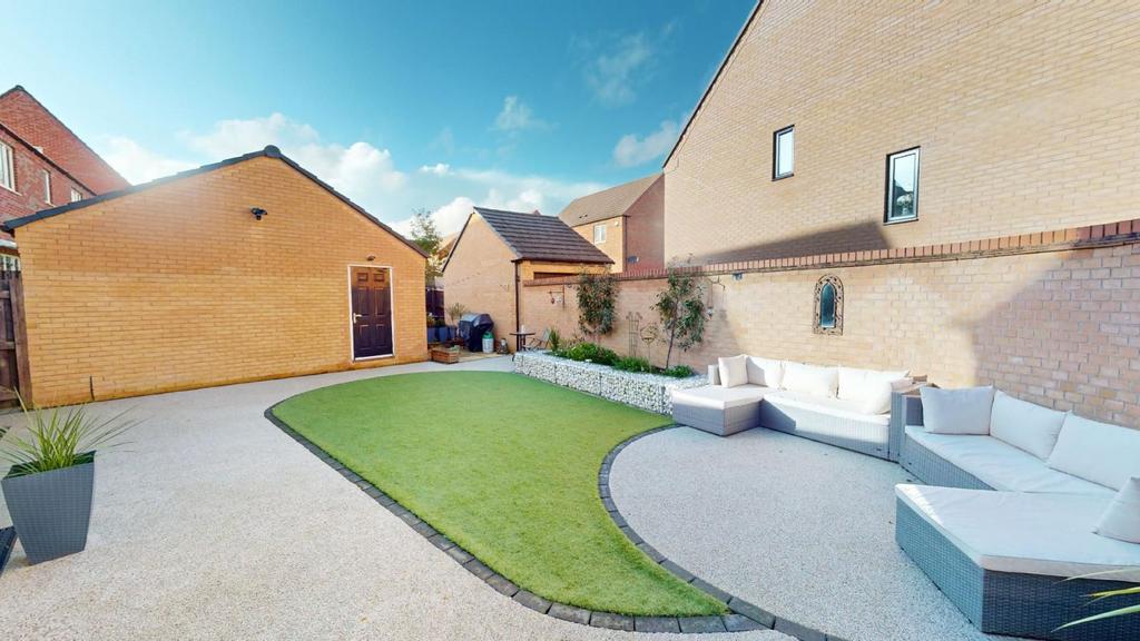 Rear garden