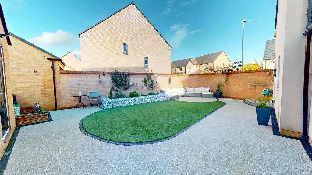 Rear garden