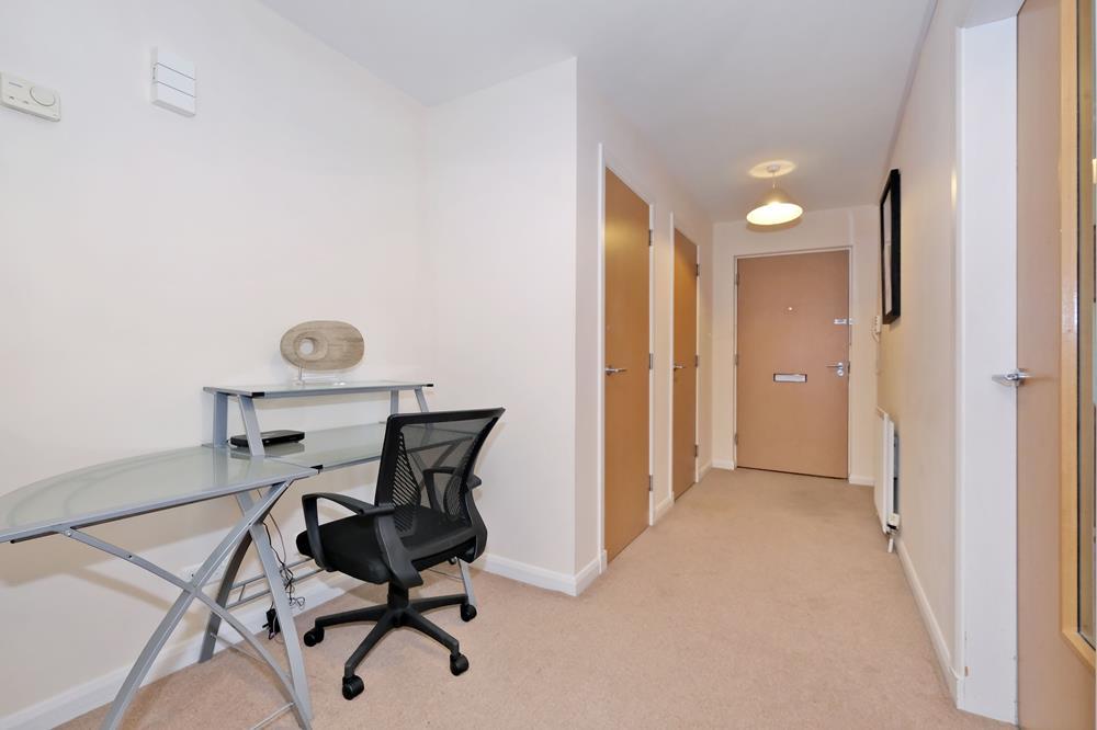 Study space in hallway