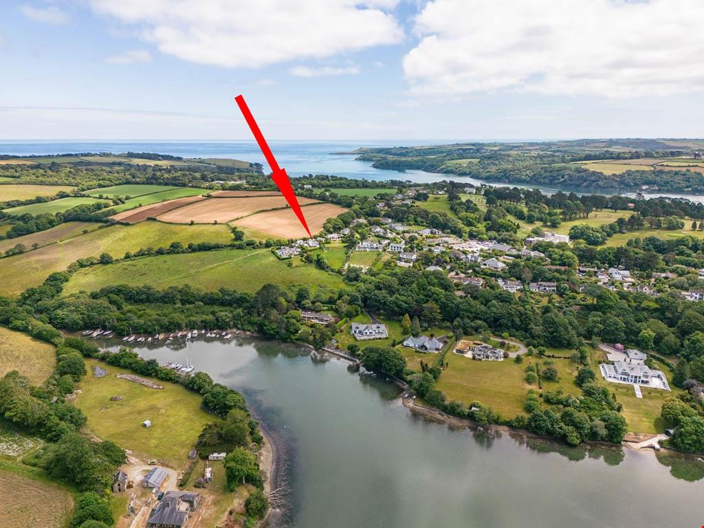 Nr. Helford Passage, Cornwall 4 bed detached house for sale £1,250,000
