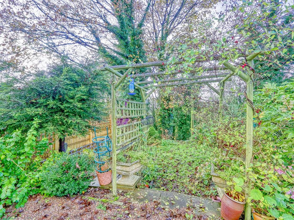 Rear garden