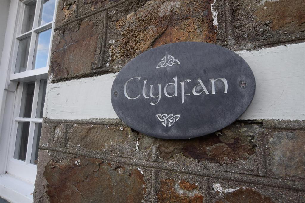 Clydfan Name Plaque