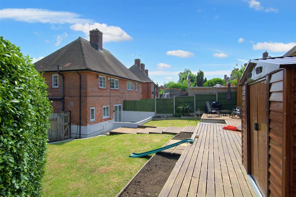 Rear garden