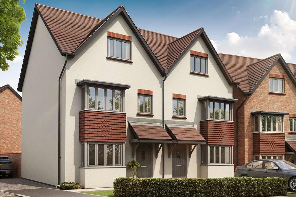 Artist impression of a 3 bedroom Wool home