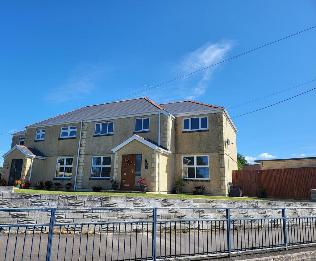 Bryntirion Road, Pontlliw, Swansea, City And County of Swansea. 4 bed semidetached house for