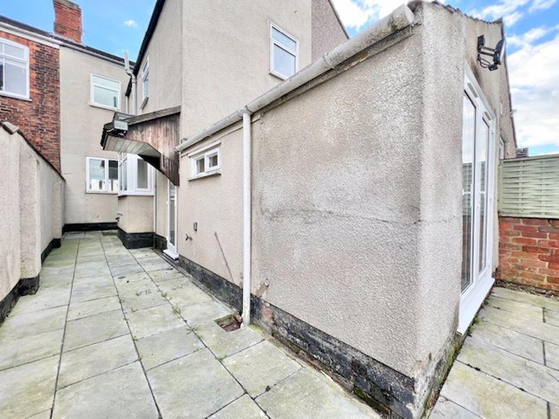 Side of house to...