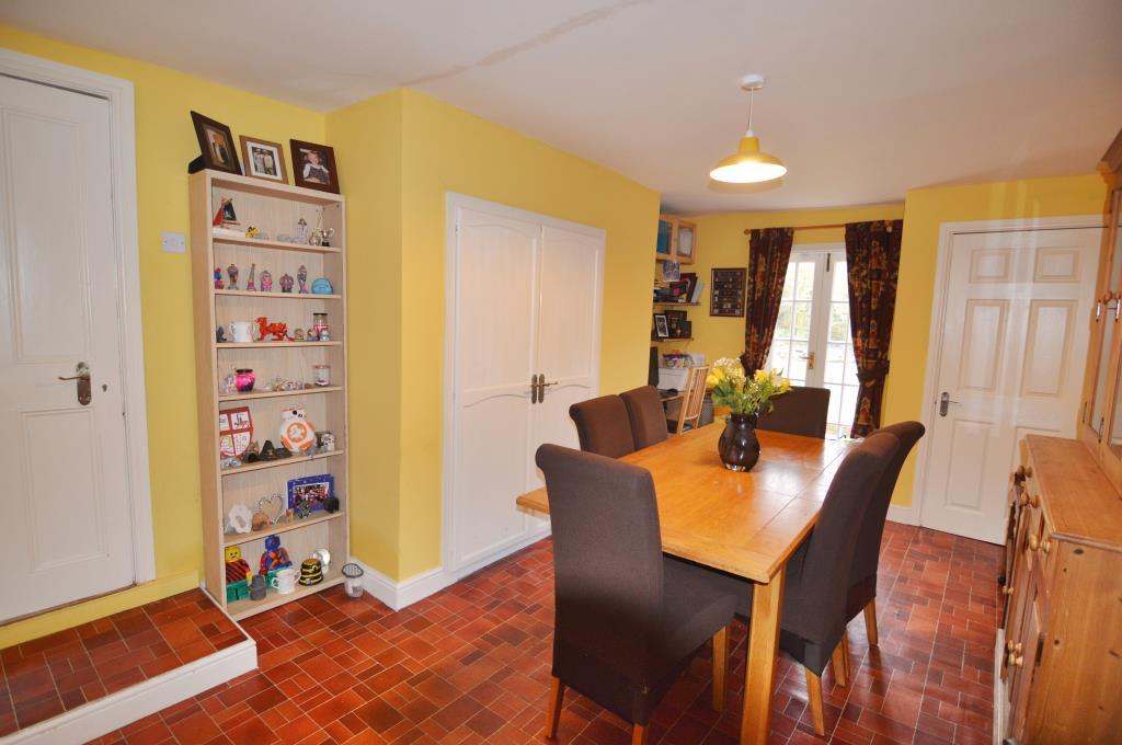 Dining room with french doors to garden