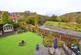 Garden and river view from balcony