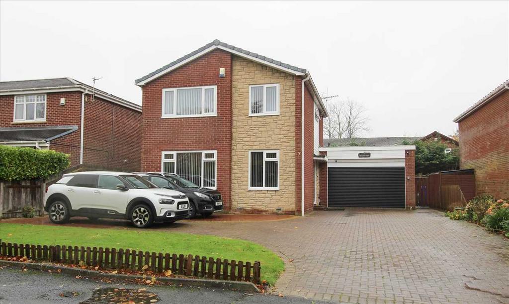 Roslin Way, Barns Park, Cramlington 4 bed detached house for sale £