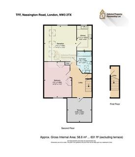 1 bedroom apartment for sale, Nassington Road, Hampstead, NW3