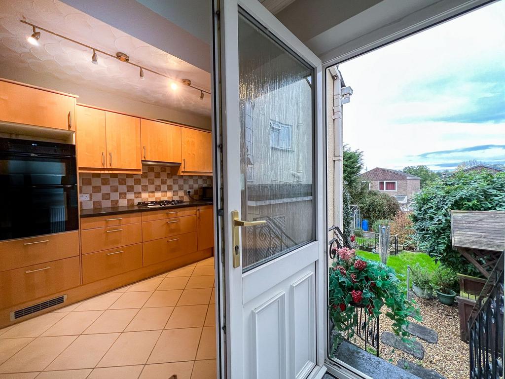 Kitchen leading into Garden