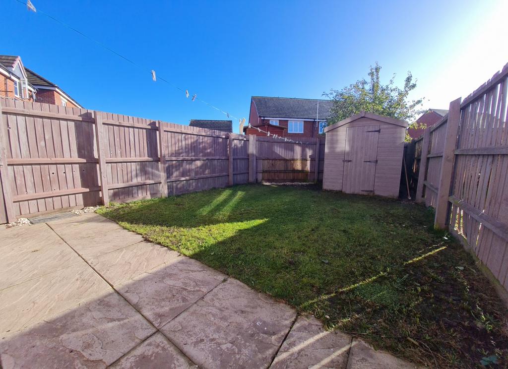 Rear garden
