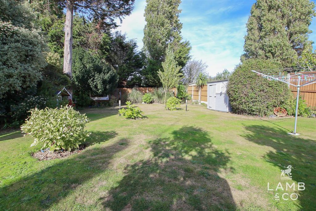 Rear garden