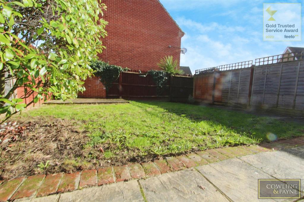 Private rear garden