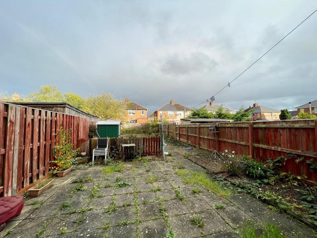 Rear garden