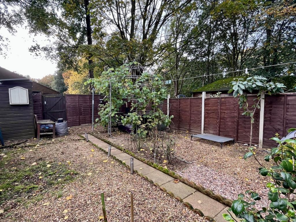 Rear garden