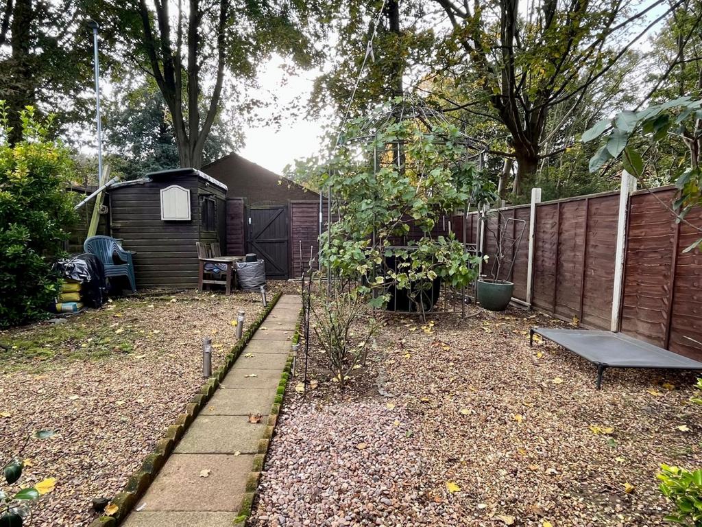 Rear garden