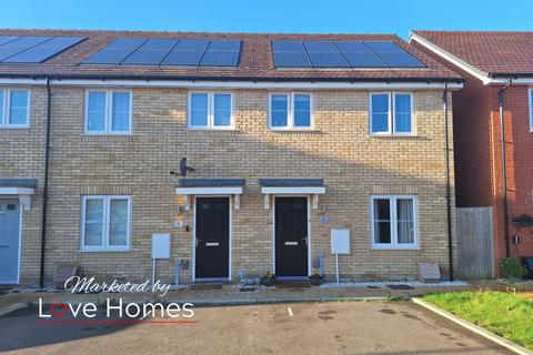 3 bedroom end of terrace house for sale, Plough Lane, Houghton Conquest, MK45 3GR