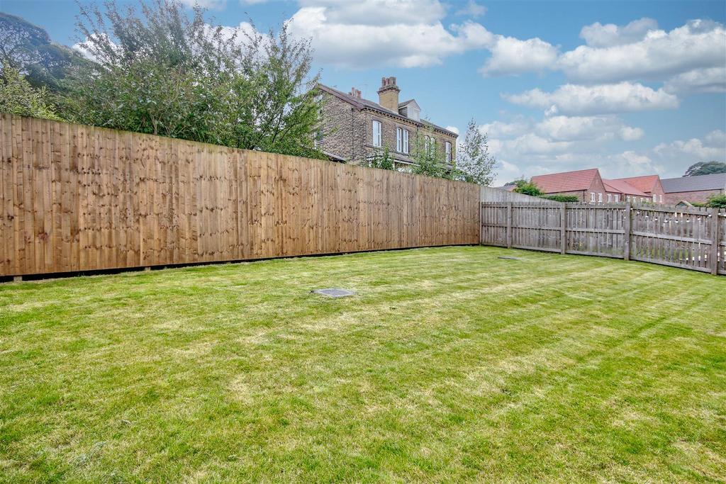 Rear garden