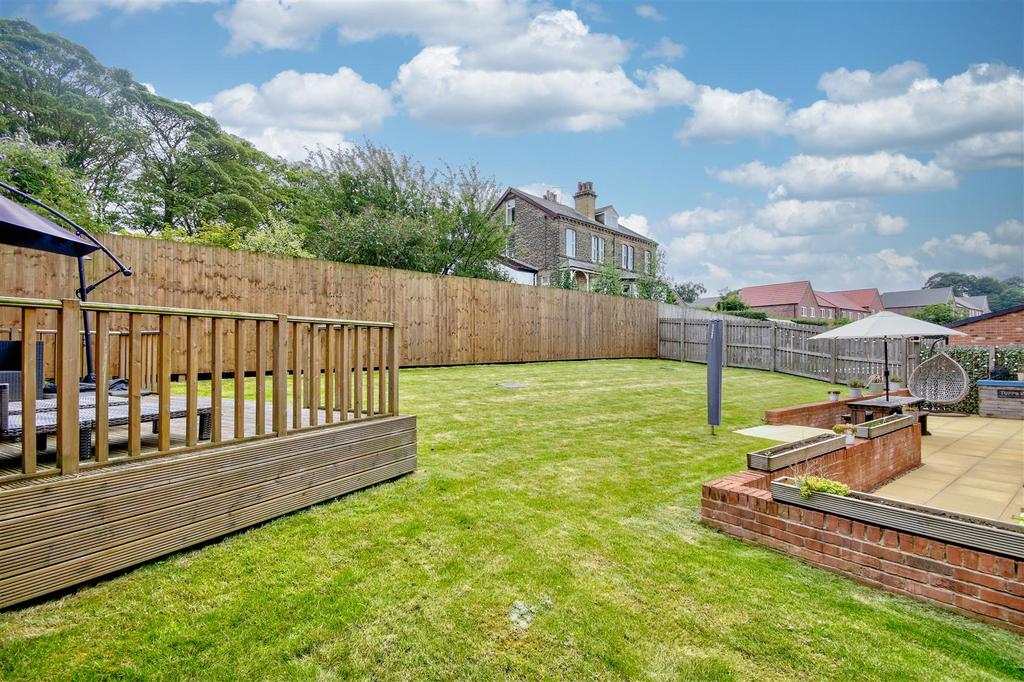 Rear garden