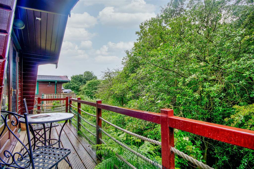 Balcony seating area rear