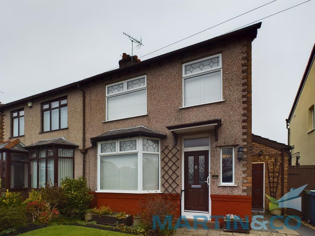 Berners Road, Grassendale, Liverpool 3 bed semidetached house for sale
