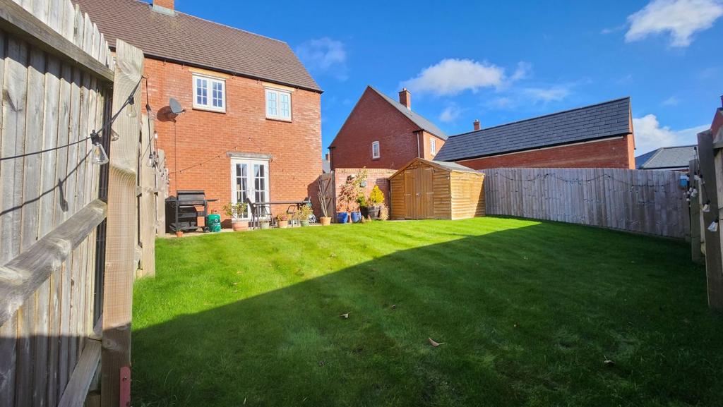 Rear garden