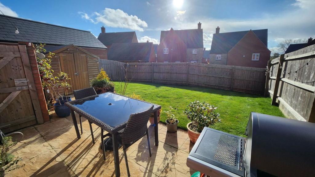 Rear garden