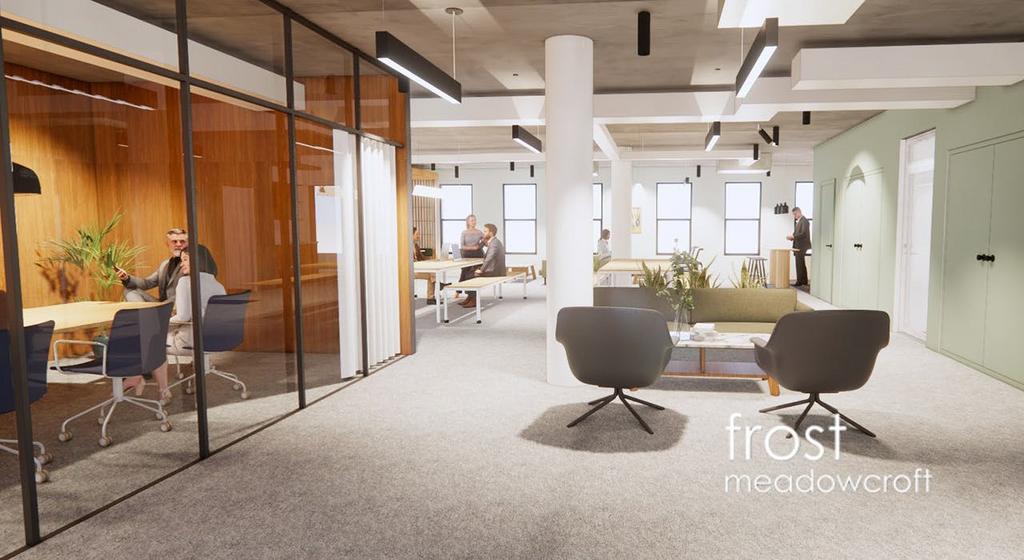 Space One Beadon Road Hammersmith W6 office  CGI