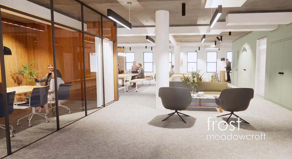 Space One Beadon Road Hammersmith W6 office CGI