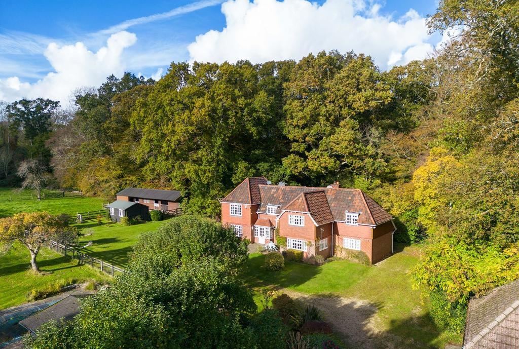 Warnes Lane, Burley, Ringwood, BH24 5 bed equestrian property for sale