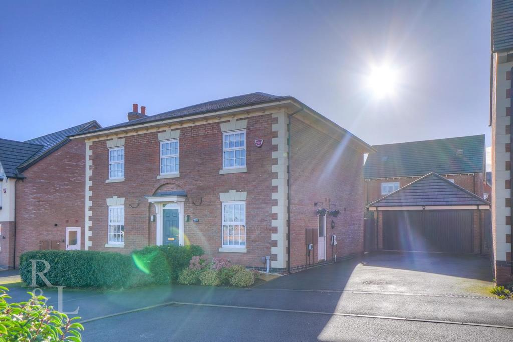Meadow Hill Lane, AshbyDeLaZouch 4 bed detached house for sale £