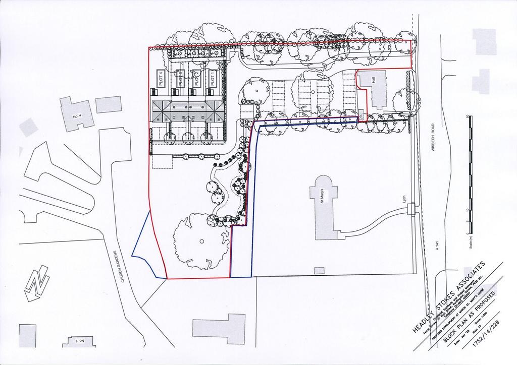 Block Plan 4 Units