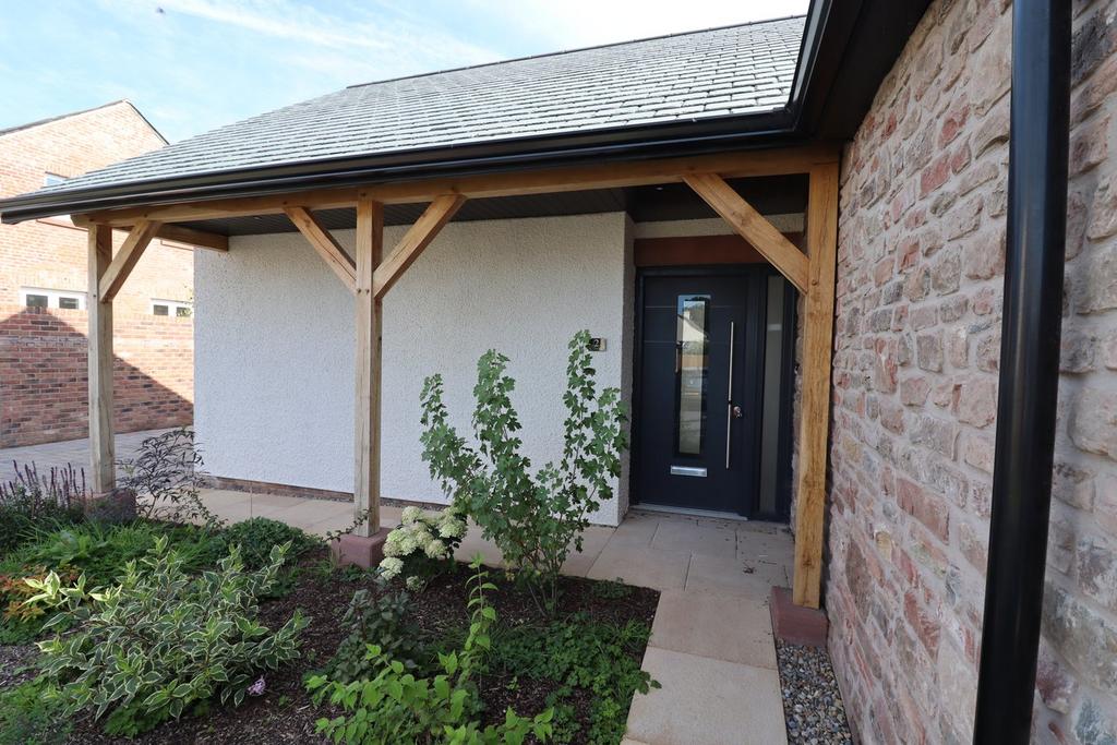 Oak frame canopy porch