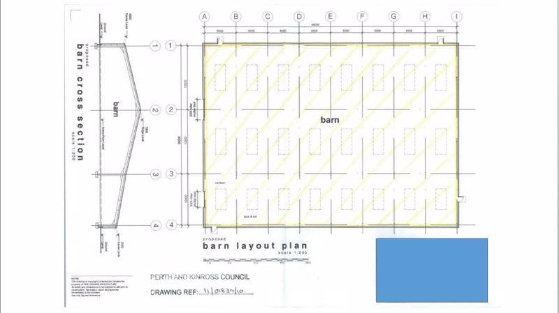 Barn layout plan