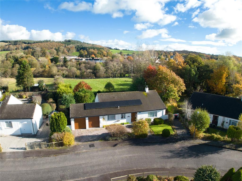 The Willows, 11 Meadowside, Gatehouse of Fleet, Castle Douglas, DG7 3 bed bungalow for sale £
