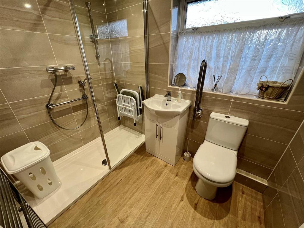 Refitted shower room