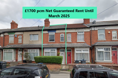 4 bedroom property for sale - Roma Rd- £1700pcm Guaranteed Net Rent, Birmingham, B11