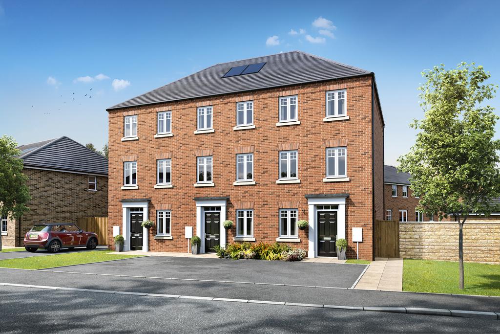 CGI of 3 bedroom Cannington home at West Meadows