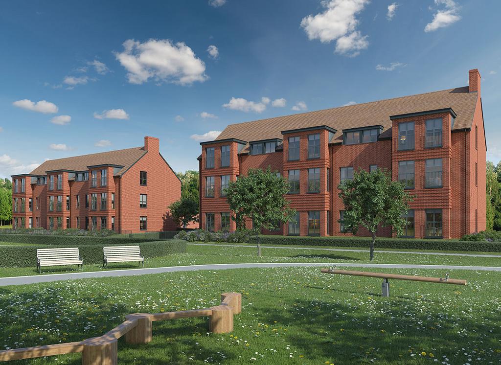 Parisian Court Apartment Type 3 at Hendricks Green, Goffs Oak Goffs