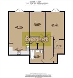 2 bedroom flat for sale, Wooldridge Close, Feltham, Middlesex, TW14