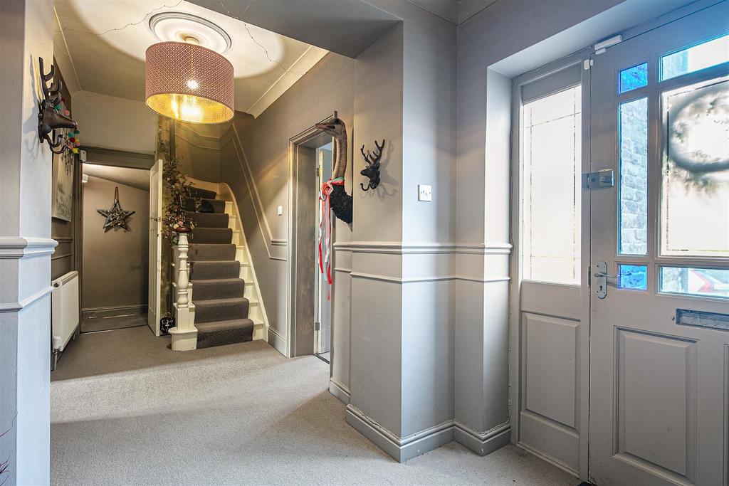 Alternate angle of reception hall