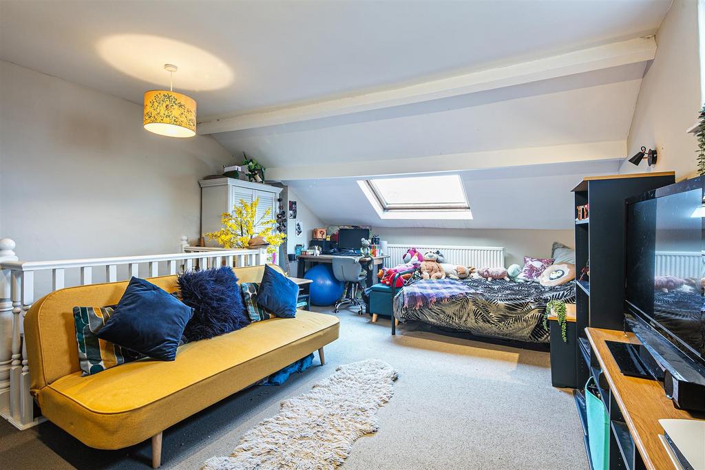 Alternate angle of attic bedroom three