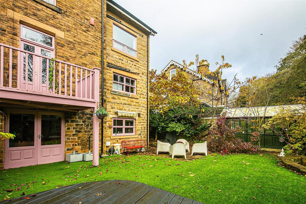 Garden and deck