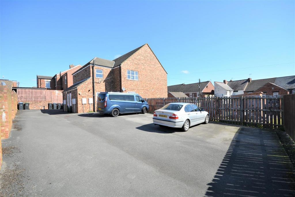 Private gated car park