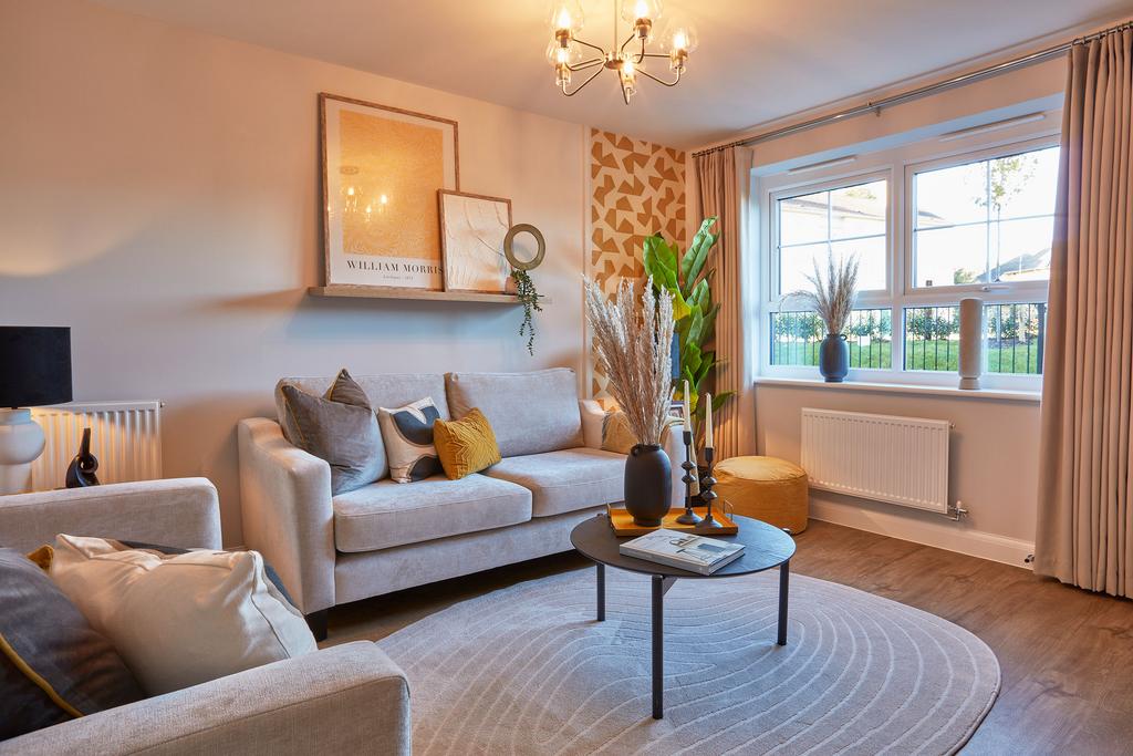 Comfortable lounge in the Roseberry 2 bedroom home